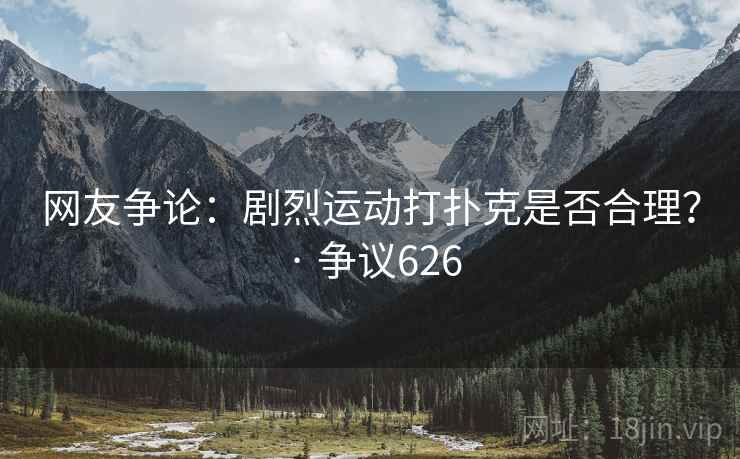 网友争论:剧烈运动打扑克是否合理? · 争议626